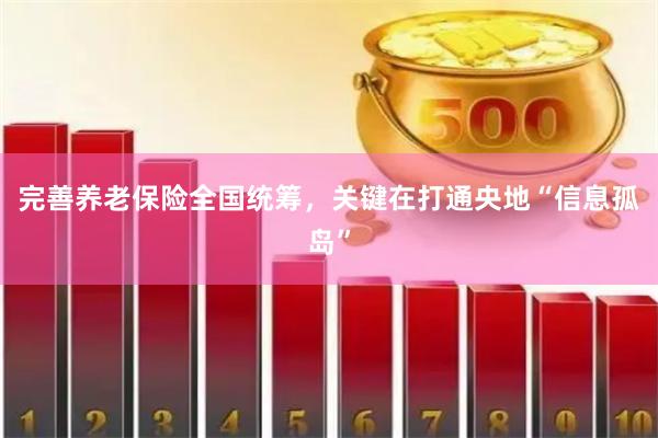 完善养老保险全国统筹，关键在打通央地“信息孤岛”